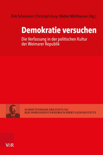 Portada del libro «Demokratie versuchen»