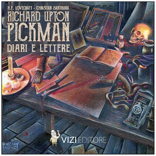 Portada del audiolibro «RICHARD U. PICKMAN diari e lettere», de Christian Sartirana