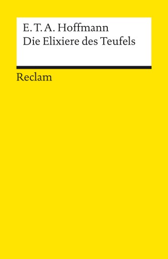 Portada del libro «Die Elixiere des Teufels», de E. T. A. Hoffmann