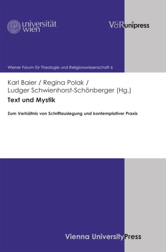 Portada del libro «Text und Mystik»