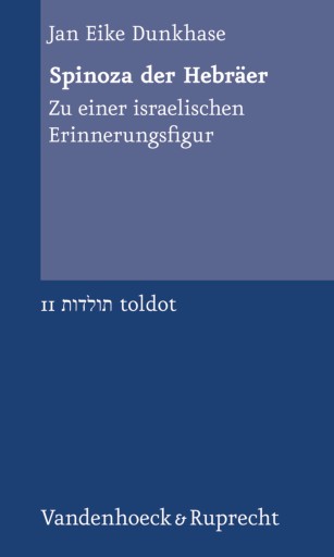Portada del libro «Spinoza der Hebräer», de Jan Eike Dunkhase