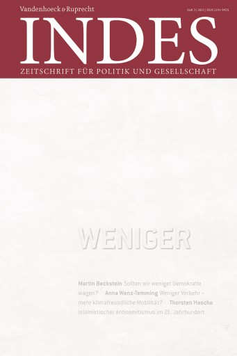 Portada del libro «Weniger»