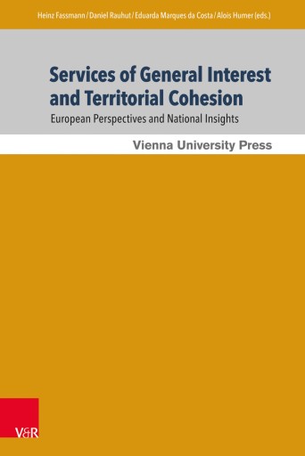 Portada del libro «Services of General Interest and Territorial Cohesion»