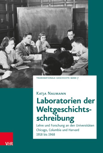 Portada del libro «Laboratorien der Weltgeschichtsschreibung», de Katja Naumann