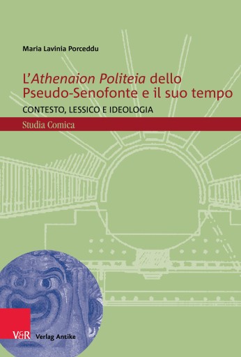 Portada del libro «L'Athenaion Politeia dello Pseudo-Senofonte e il suo tempo», de Maria Lavinia Porceddu