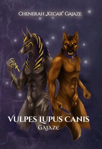 Portada del libro «Vulpes Lupus Canis», de Chenerah "Kecar" Gajaze