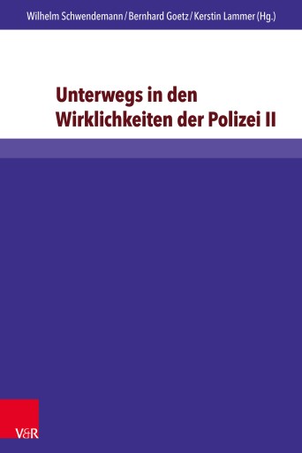 Portada del libro «Unterwegs in den Wirklichkeiten der Polizei II»