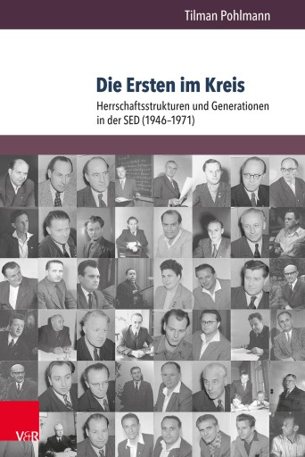 Portada del libro «Die Ersten im Kreis», de Tilman Pohlmann