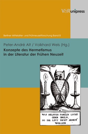 Portada del libro «Konzepte des Hermetismus in der Literatur der Frühen Neuzeit»