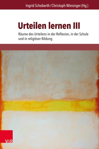 Portada del libro «Urteilen lernen III»