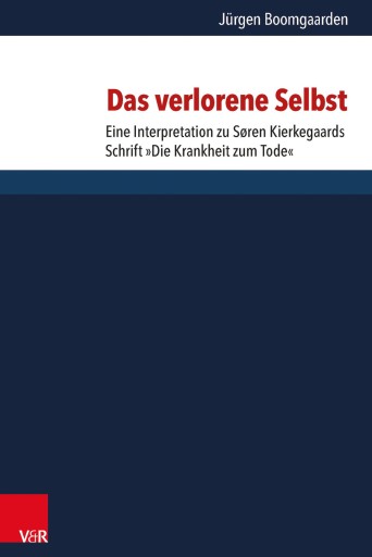 Portada del libro «Das verlorene Selbst», de Jürgen Boomgaarden