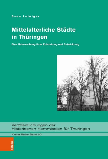 Portada del libro «Mittelalterliche Städte in Thüringen», de Sven Leiniger