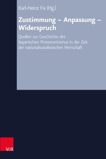 Portada del libro «Zustimmung – Anpassung – Widerspruch»