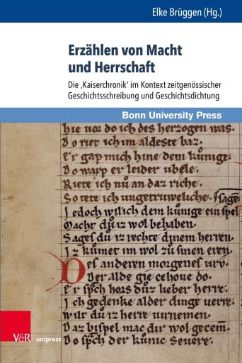 Portada del libro «Erzählen von Macht und Herrschaft»