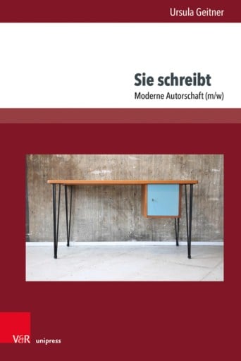 Portada del libro «Sie schreibt», de Ursula Geitner
