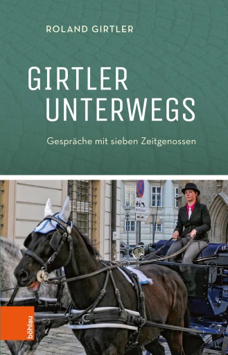 Portada del libro «Girtler unterwegs», de Roland Girtler