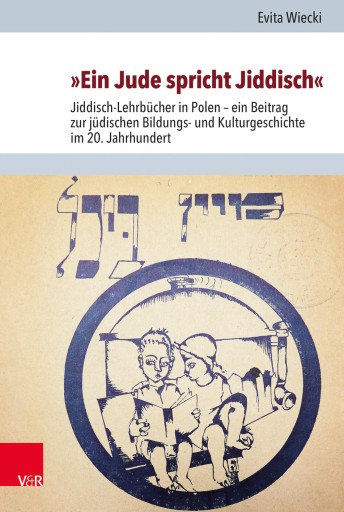 Portada del libro «»Ein Jude spricht Jiddisch«», de Evita Wiecki