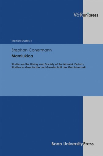 Portada del libro «Mamlukica», de Stephan Conermann