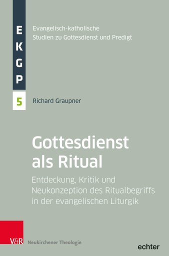 Portada del libro «Der Gottesdienst als Ritual», de Richard Graupner