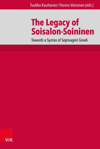 Portada del libro «The Legacy of Soisalon-Soininen»