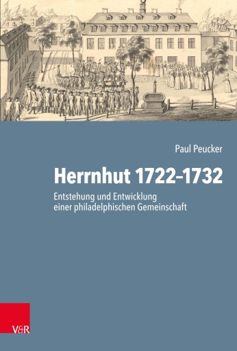 Portada del libro «Herrnhut 1722-1732», de Paul Peucker