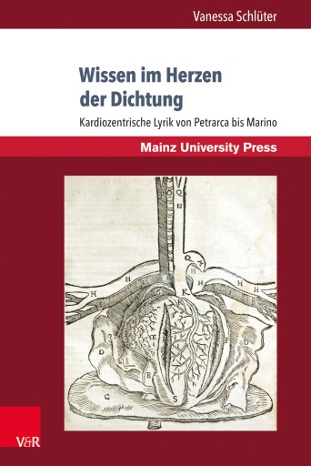 Portada del libro «Wissen im Herzen der Dichtung», de Vanessa Schlüter