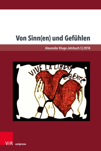 Portada del libro «Von Sinn(en) und Gefühlen»