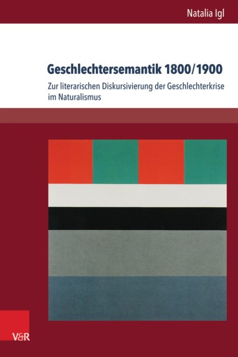 Portada del libro «Geschlechtersemantik 1800/1900», de Natalia Igl