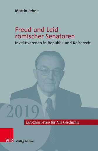 Portada del libro «Freud und Leid römischer Senatoren», de Martin Jehne