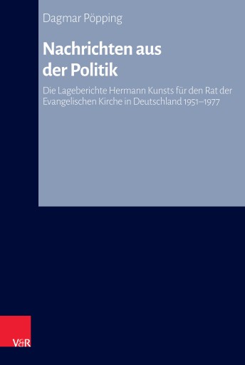 Portada del libro «Nachrichten aus der Politik», de Dagmar Pöpping
