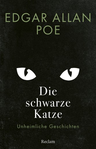 Portada del libro «Die schwarze Katze. Unheimliche Geschichten», de Edgar Allan Poe