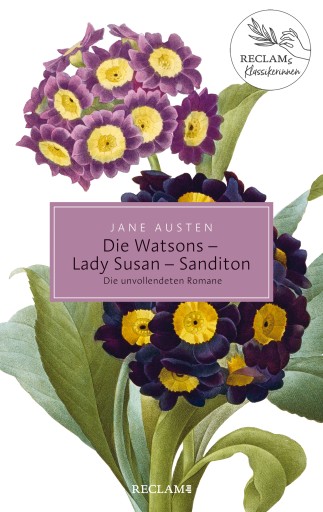 Portada del libro «Die Watsons / Lady Susan / Sanditon», de Jane Austen