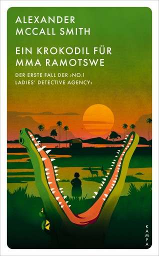 Portada del libro «Ein Krokodil für Mma Ramotswe», de Alexander McCall Smith