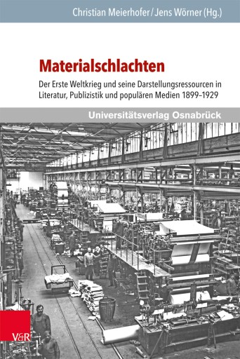 Portada del libro «Materialschlachten»