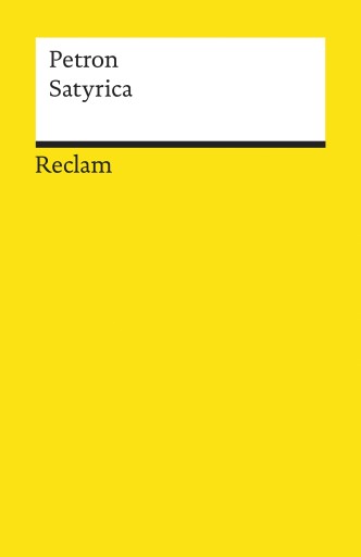 Portada del libro «Satyrica», de Petron