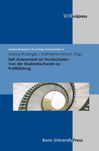 Portada del libro «Self-Assessment an Hochschulen: Von der Studienfachwahl zur Profilbildung»