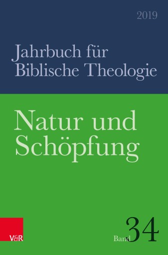 Portada del libro «Natur und Schöpfung»