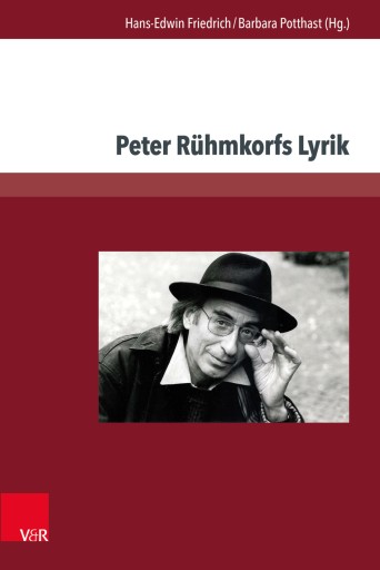 Portada del libro «Peter Rühmkorfs Lyrik»