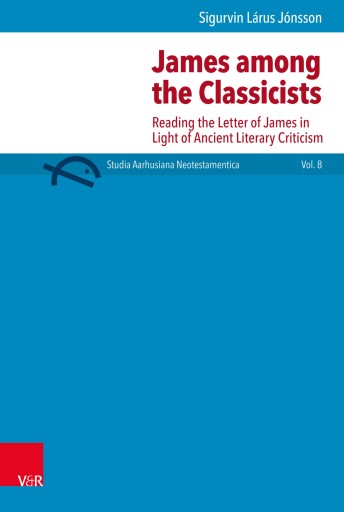 Portada del libro «James among the Classicists», de Sigurvin Lárus Jónsson