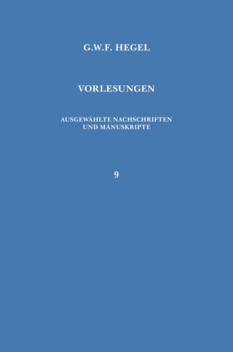 Vorlesungen über die Geschichte der Philosophie. Teil 4
