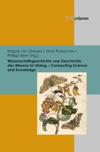 Portada del libro «Wissenschaftsgeschichte und Geschichte des Wissens im Dialog – Connecting Science and Knowledge»