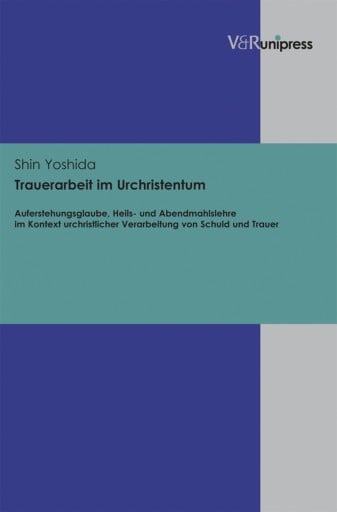 Portada del libro «Trauerarbeit im Urchristentum», de Shin Yoshida