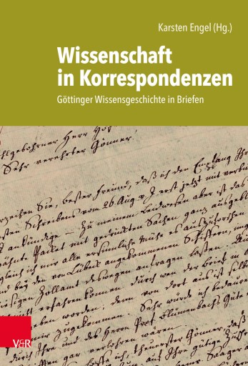 Portada del libro «Wissenschaft in Korrespondenzen»