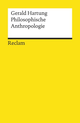 Portada del libro «Philosophische Anthropologie», de Gerald Hartung