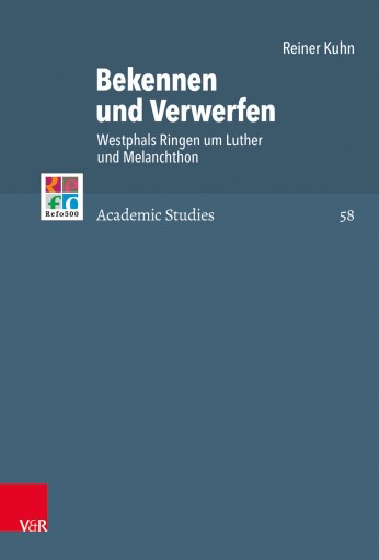 Portada del libro «Bekennen und Verwerfen», de Reiner Kuhn