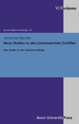 Portada del libro «Neue Studien zu den johanneischen Schriften», de Johannes Beutler