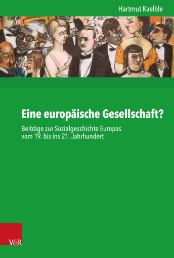 Portada del libro «Eine europäische Gesellschaft?», de Hartmut Kaelble