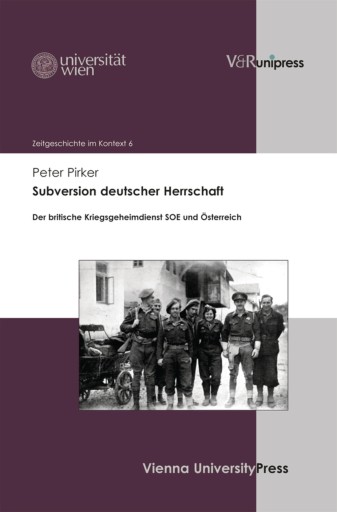Portada del libro «Subversion deutscher Herrschaft», de Peter Pirker