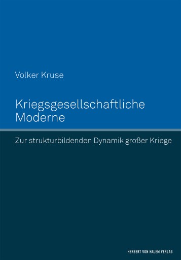 Portada del libro «Kriegsgesellschaftliche Moderne», de Volker Kruse