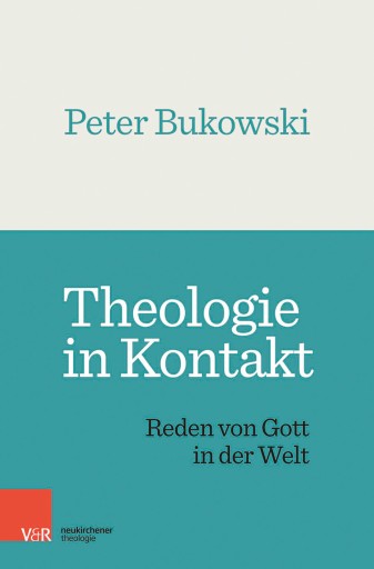 Portada del libro «Theologie in Kontakt», de Peter Bukowski